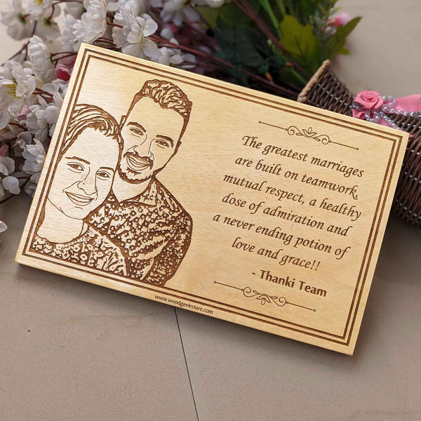 Secret Of Marriage Wood Frame - Respect, Admiration | Wedding Gift ...