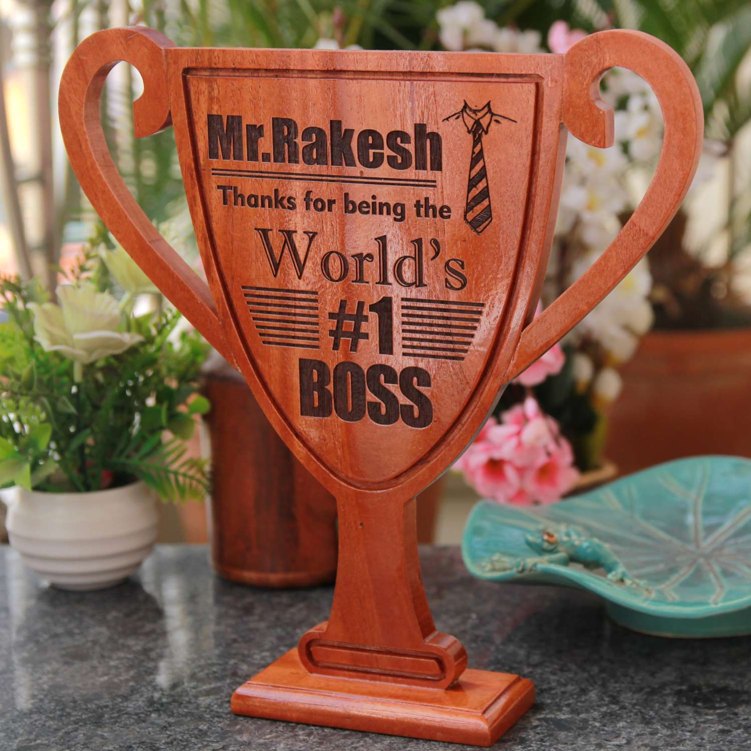 World’s #1 Boss Award | Fun & Personalized Gift for Your Awesome Boss