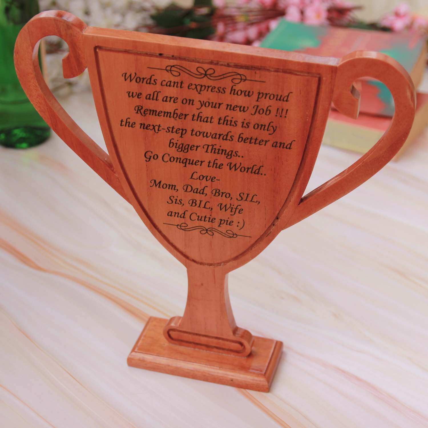 Proud of You Award | Heartfelt Gift from Family for Life’s Big Moments