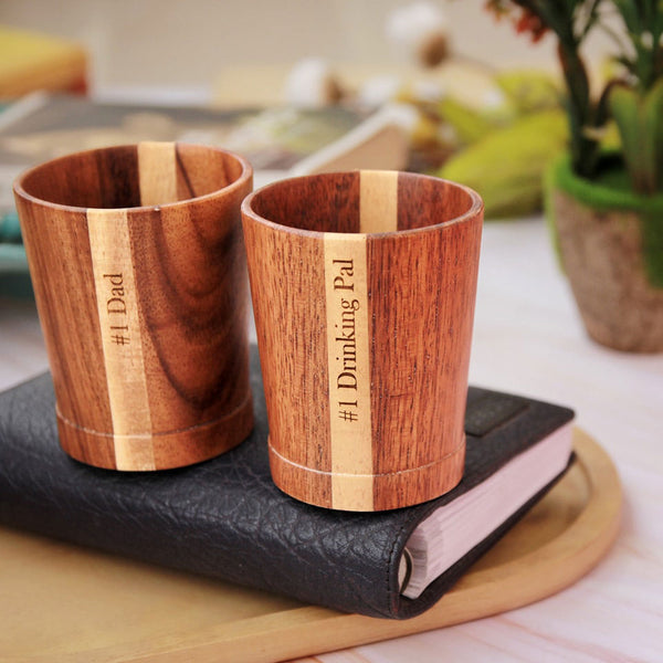 Shop Handcrafted Wooden Drinking Cups Online – woodybeingllc