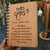 As Long As the Sun Rises, So Should You | Engraved Inspirational Wood Diary