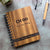 Logo & Name Engraved Personalized Wood Diary | Customised Corporate Diary Gift