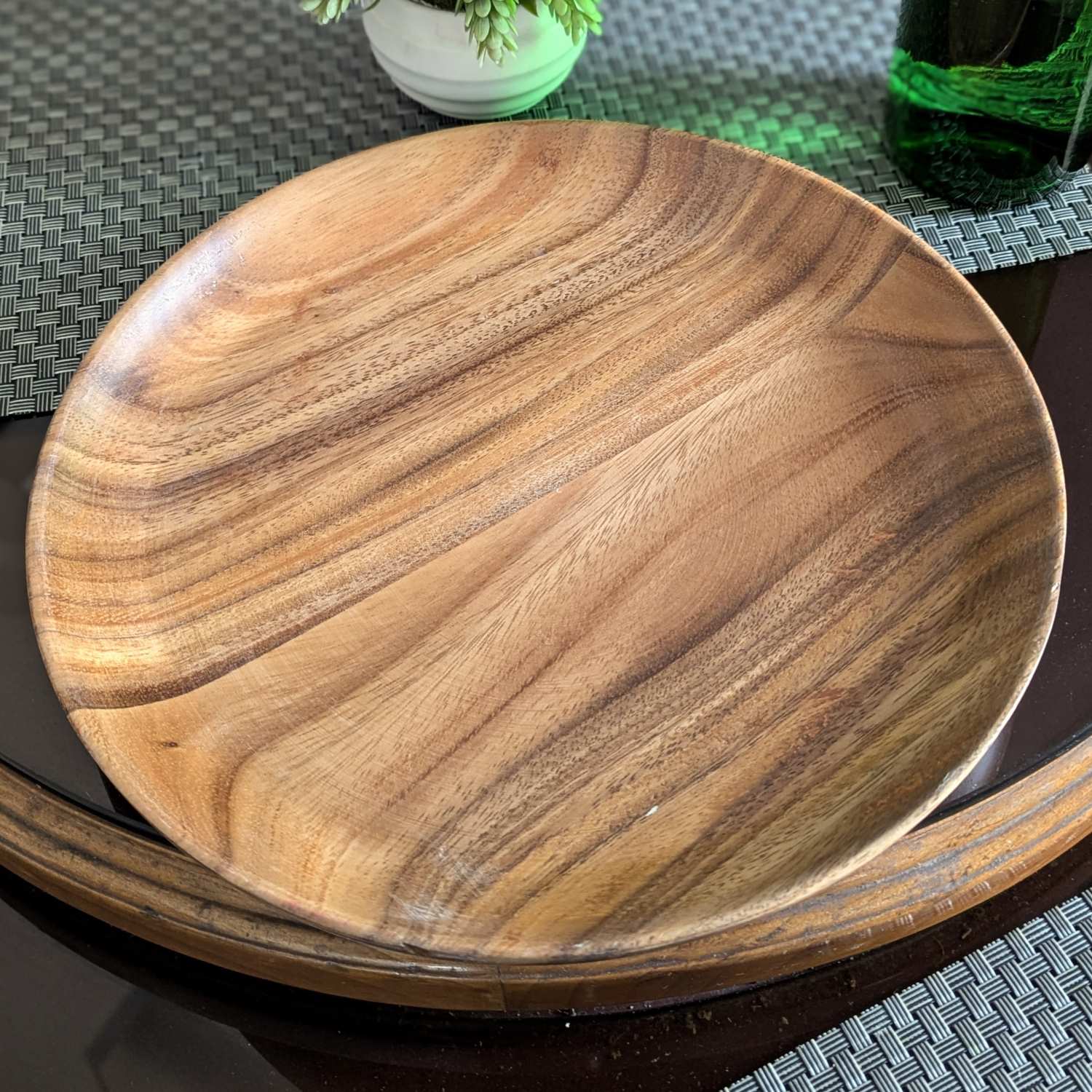 Handmade Wooden Plate | Dinner Plate