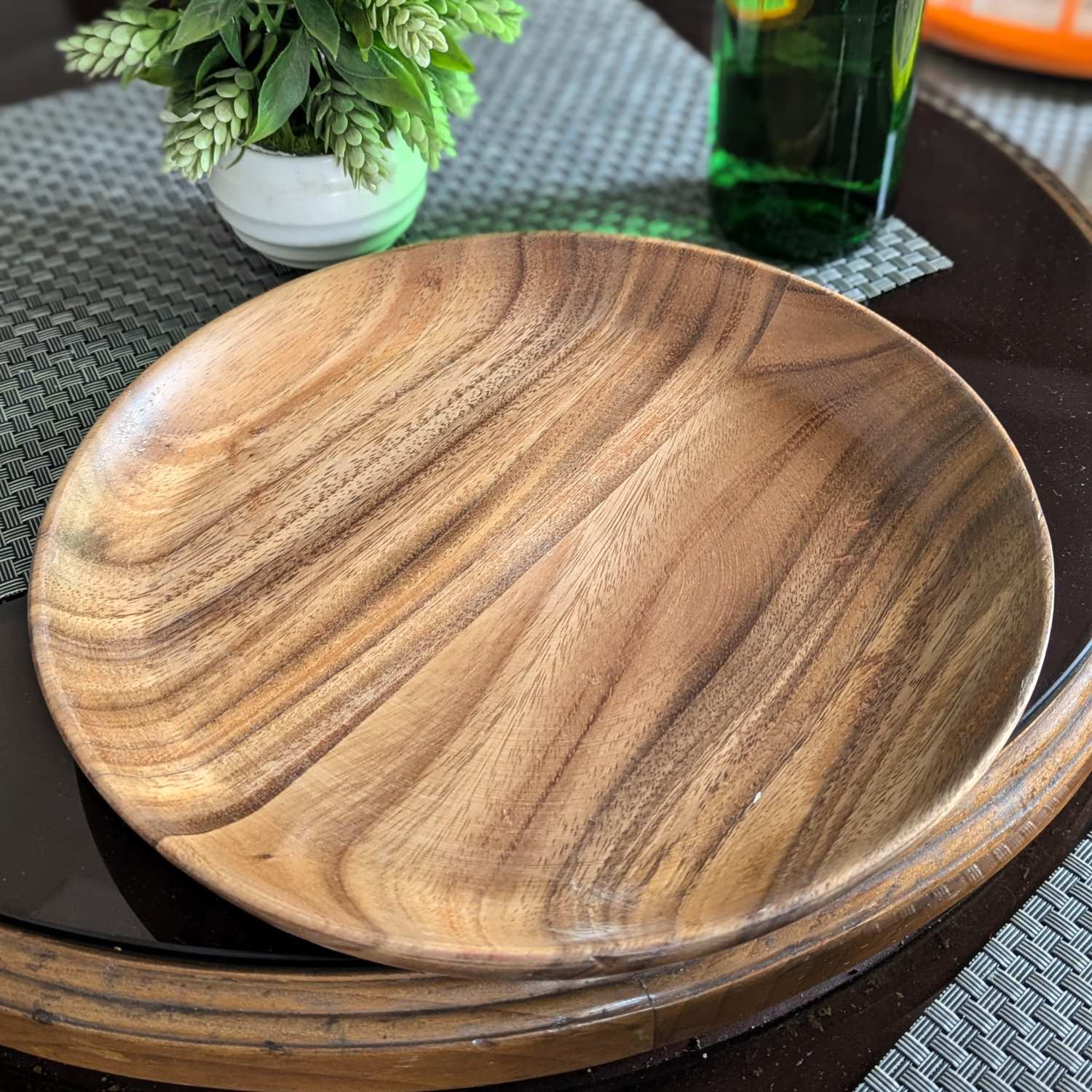 Handmade Wooden Plate | Dinner Plate