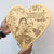 May the Memories Last Forever, Just Like My Love for You – Personalized Heart-Shaped Engraved Wood Frame