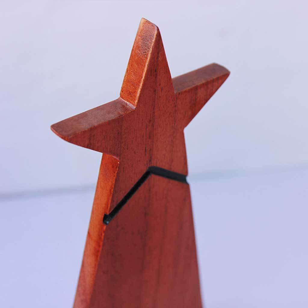 Customise Your Own Wooden Star Trophy Wooden Trophies Custom Awards Woodgeekstore 4032