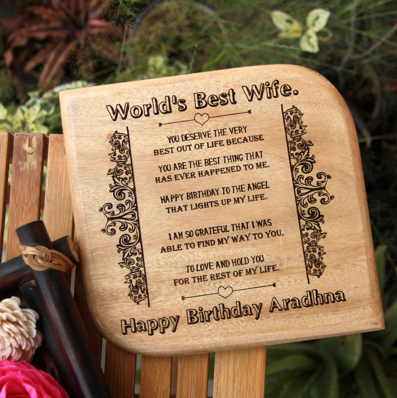 Personalized Birthday Gift For Husband & Wife