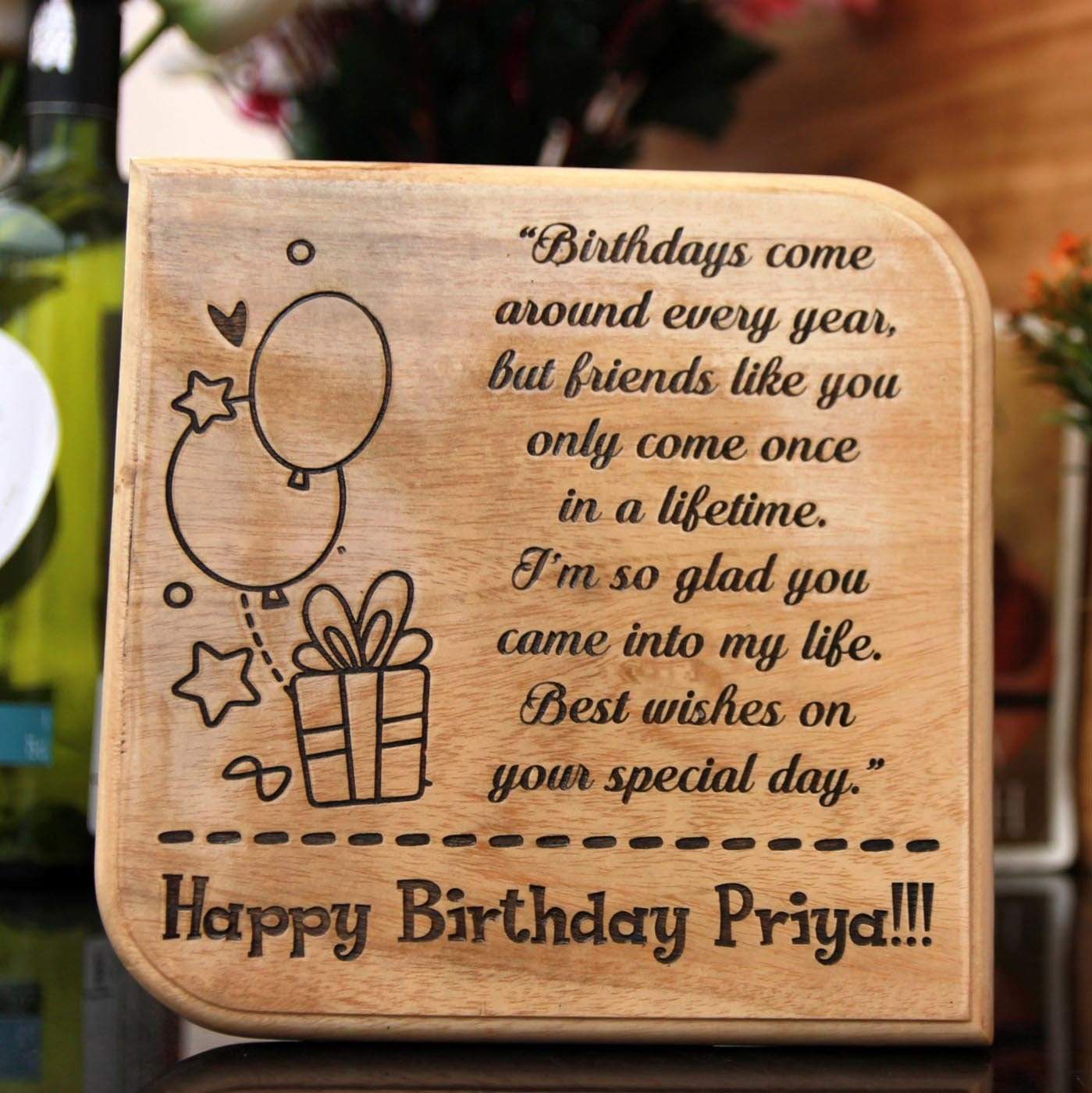 Birthday Gift Guide: Personalised Gifts Delivered Across The World! -  woodgeekstore