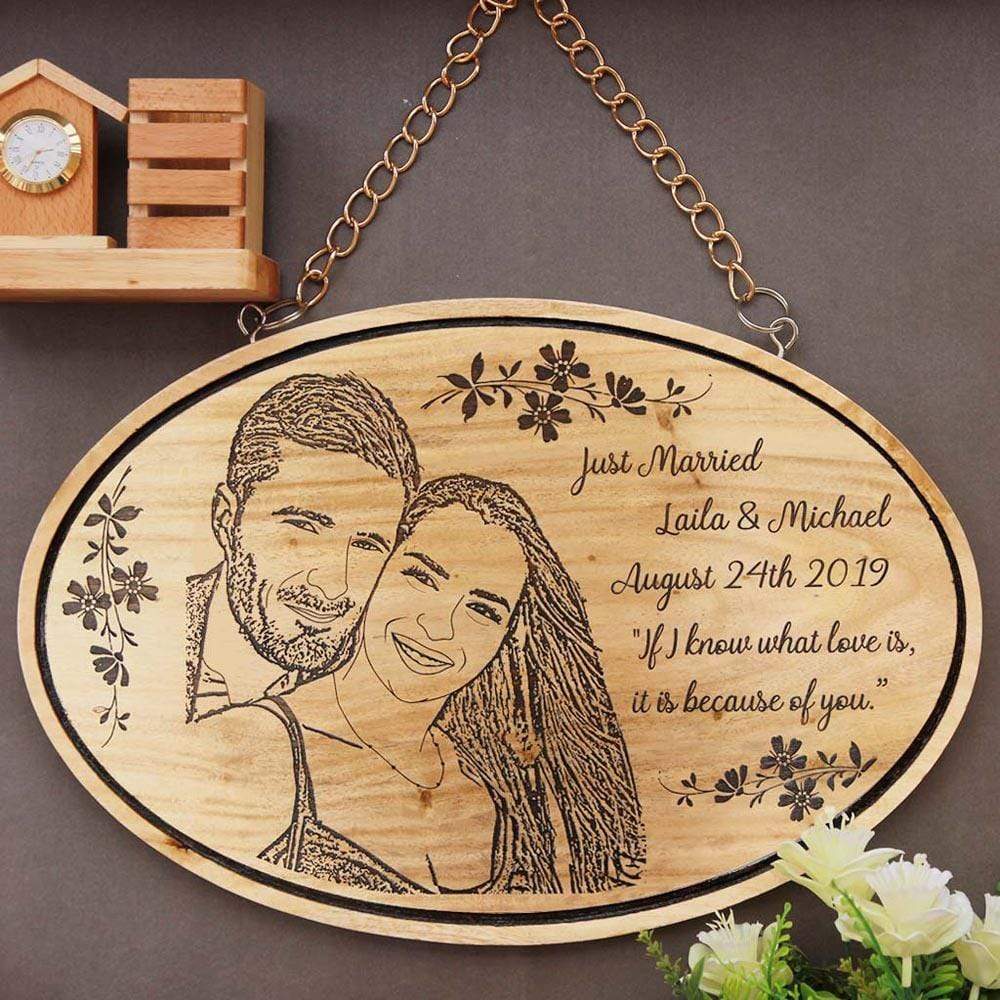 Buy Wood Anniversary Gift With Poem, Personalized 5th Wood Anniversary 50th Anniversary  Gifts Any Year, by Forever Me Gifts Online in India - Etsy