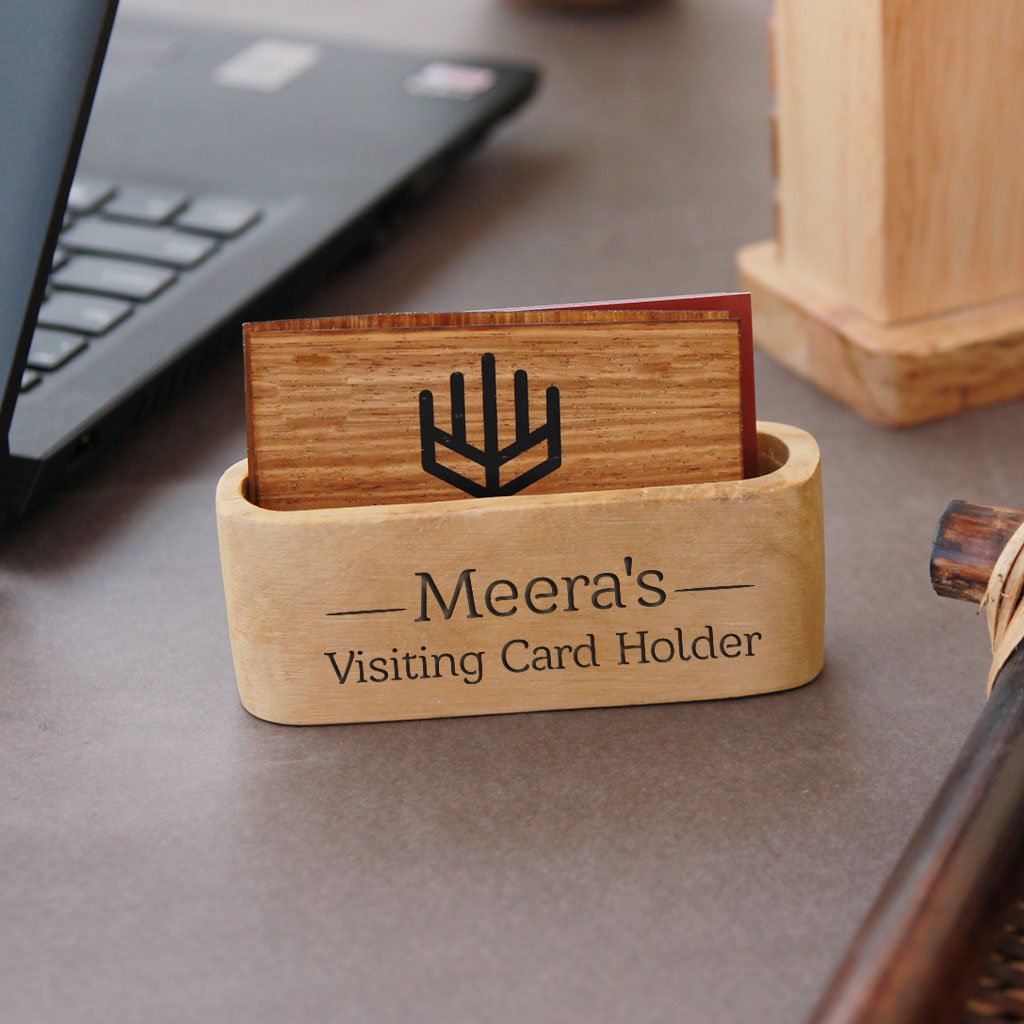 workplace-gifts-wooden-desk-organizer - Bellwether Events