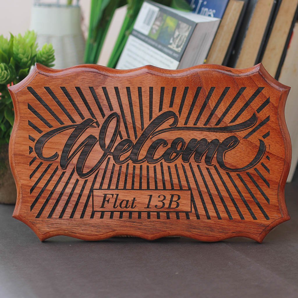 Wooden Welcome Sign Koyal Wholesale Customize: Yes