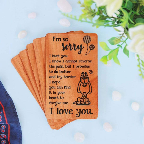 I'm Sorry Greeting Card - Love & Recovery