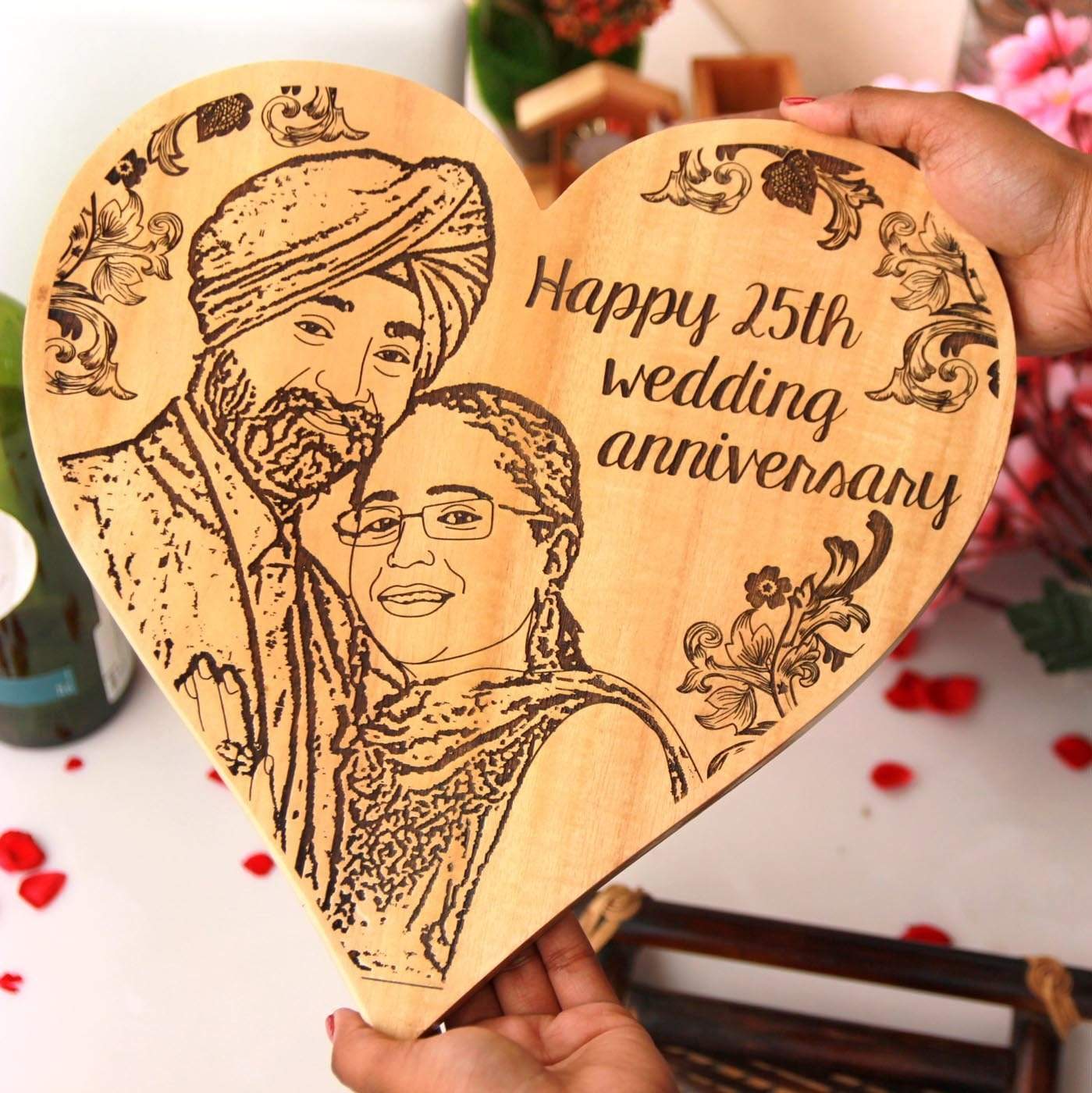 Heart Acrylic Plaque 30 Years Marriage Gift Wife Husband - Temu