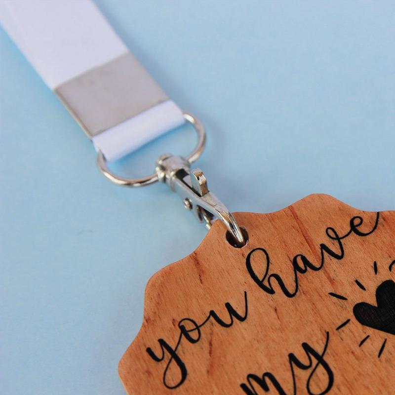 Wooden Connected Hearts Ornament Valentine's Day Romantic - Temu