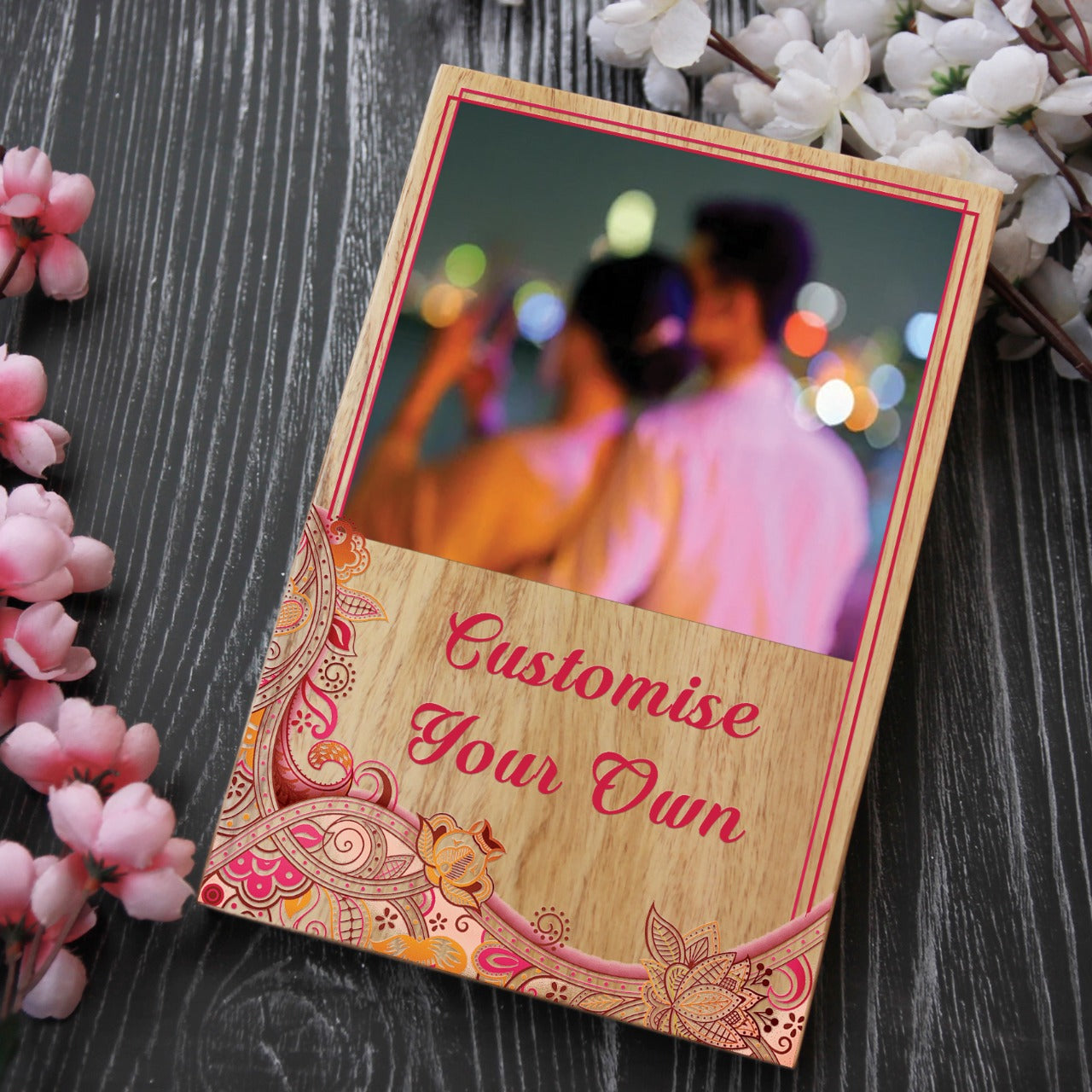 Miniature Frame With Lights - 3d Customised Wedding Photo Frame - Craft  Planet - Home Decor & Gifts