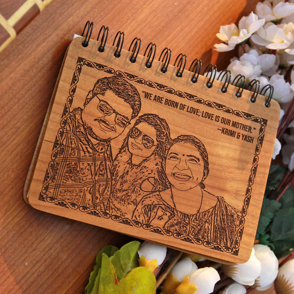 Order Wooden Carving Photo Frame Online From Saheb Gift Shop,vallabh  vidhyadhar