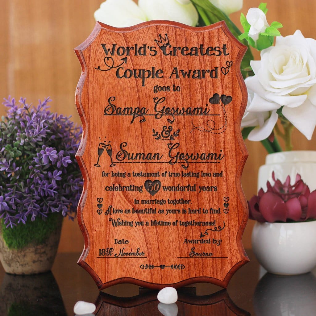 Unique Customized Anniversary Gifts for Couples | Zoomin