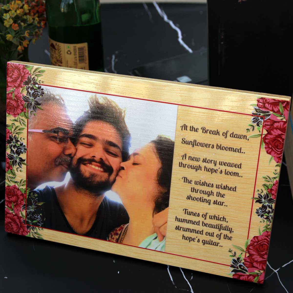 Handmade Personalised Family Tree Box Frame Keepsake Birthday New Home Gift  Mum | eBay