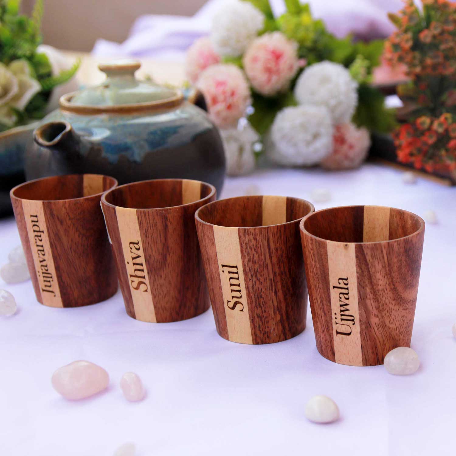 Wooden Cups, Wood Mugs and Wood Glasses  Promotional Product Ideas by