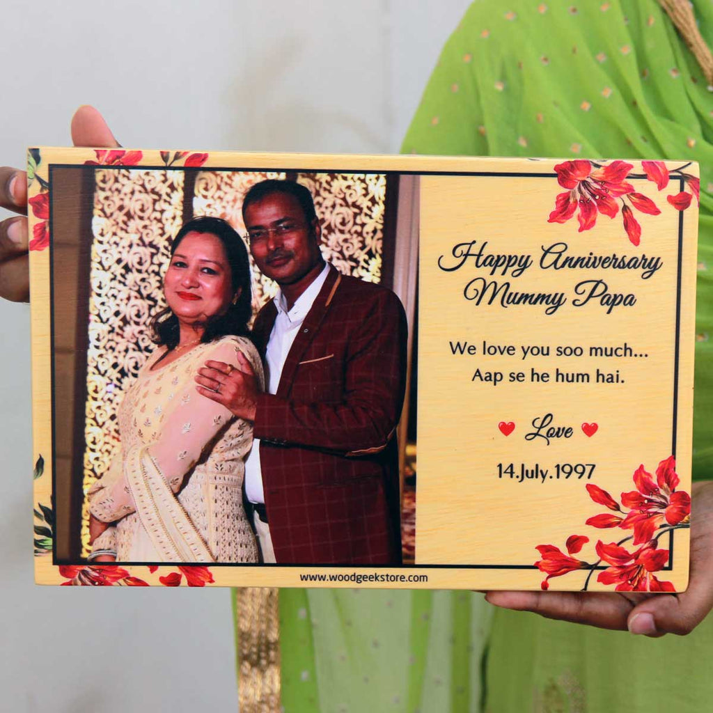 Happy Anniversary Mummy and Daddy Card. Parents Anniversary Card. Floral  Flower Print Red Hearts Card. - Etsy Hong Kong
