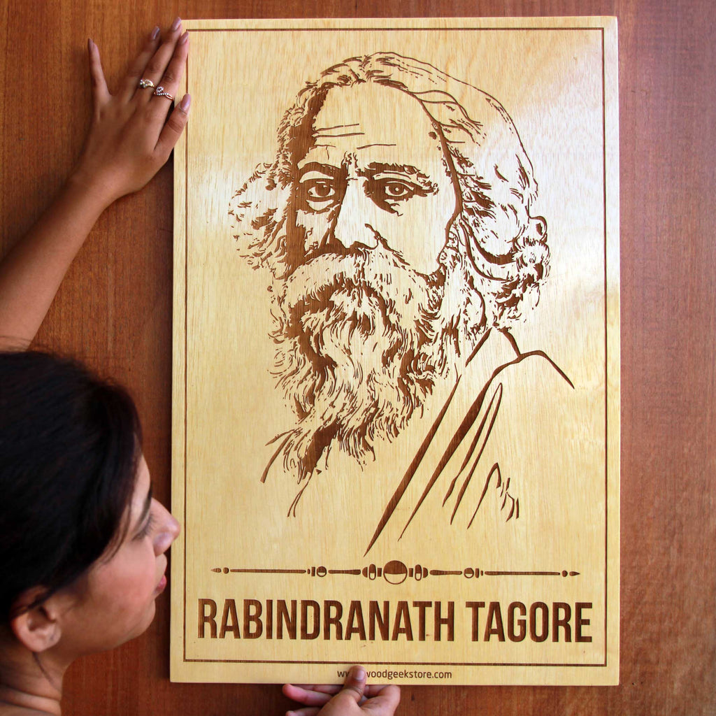 Rabindranath Tagore  Artwork Art Print Canvas Print