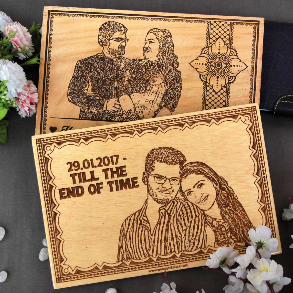 Personalized Heart Wooden Photo Frame for Anniversary Gift for Husband,  लकड़ी के आर्टिकल्स, वुडन आर्टिकल्स - Zest Pics, Hyderabad | ID:  2851534271673